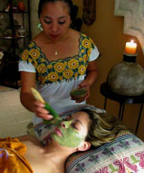 Mayan Spa Skin Care and Relaxing Spa treatments at Yaxkin Spa
