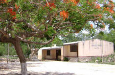 Old Xcalacoop Elementary School - Remodeled thanks to the efforts of the Maya Foundation In Laakeech, Yucatan, Mexico